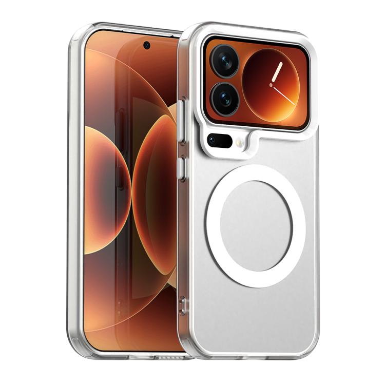 Candy Magsafe PC Hybrid TPU Phone Case, For Xiaomi 17 Pro Max, For Xiaomi 17 Pro, For Xiaomi 17, For Xiaomi 15T Pro 5G, For Xiaomi 15T 5G, For Xiaomi Poco F7