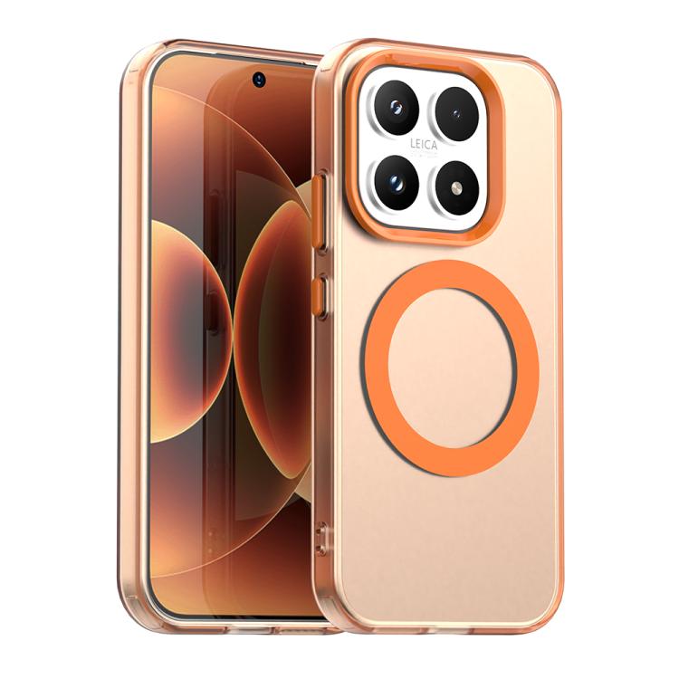 Candy Magsafe PC Hybrid TPU Phone Case, For Xiaomi 17 Pro Max, For Xiaomi 17 Pro, For Xiaomi 17, For Xiaomi 15T Pro 5G, For Xiaomi 15T 5G, For Xiaomi Poco F7