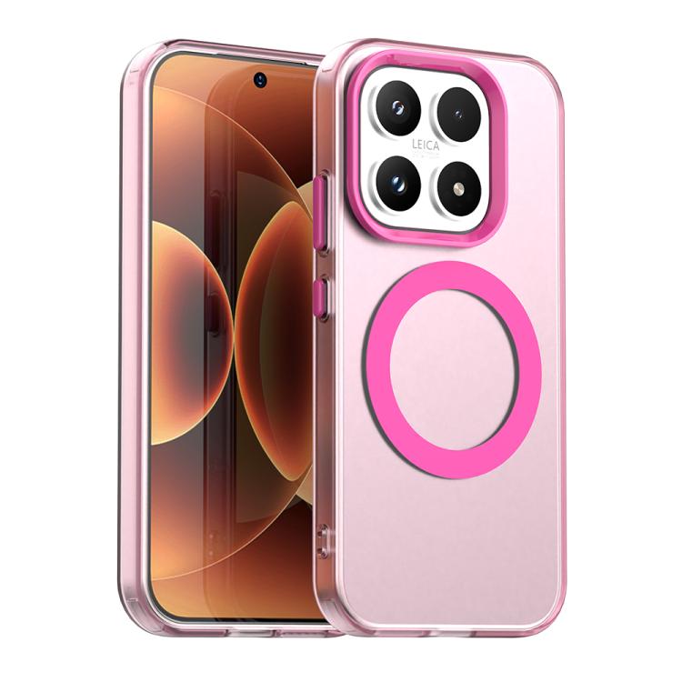 Candy Magsafe PC Hybrid TPU Phone Case, For Xiaomi 17 Pro Max, For Xiaomi 17 Pro, For Xiaomi 17, For Xiaomi 15T Pro 5G, For Xiaomi 15T 5G, For Xiaomi Poco F7