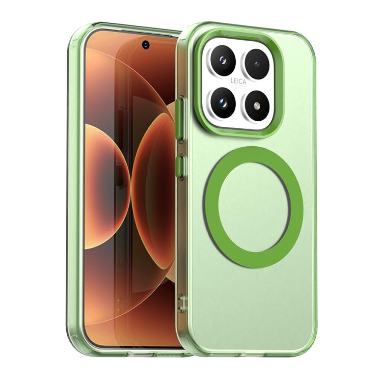 Candy Magsafe PC Hybrid TPU Phone Case, For Xiaomi 17 Pro Max, For Xiaomi 17 Pro, For Xiaomi 17, For Xiaomi 15T Pro 5G, For Xiaomi 15T 5G, For Xiaomi Poco F7
