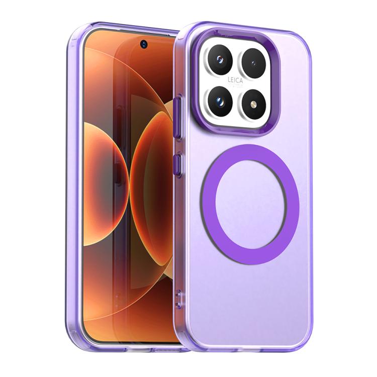Candy Magsafe PC Hybrid TPU Phone Case, For Xiaomi 17 Pro Max, For Xiaomi 17 Pro, For Xiaomi 17, For Xiaomi 15T Pro 5G, For Xiaomi 15T 5G, For Xiaomi Poco F7