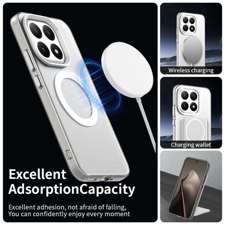 Candy Magsafe PC Hybrid TPU Phone Case, For Xiaomi 15T 5G, For Xiaomi Poco F7, For Xiaomi 15 Ultra, For Xiaomi Poco X7 Pro, For Xiaomi 15 Pro, For Xiaomi 15