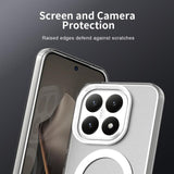 Candy Magsafe PC Hybrid TPU Phone Case, For Xiaomi 15T 5G, For Xiaomi Poco F7, For Xiaomi 15 Ultra, For Xiaomi Poco X7 Pro, For Xiaomi 15 Pro, For Xiaomi 15