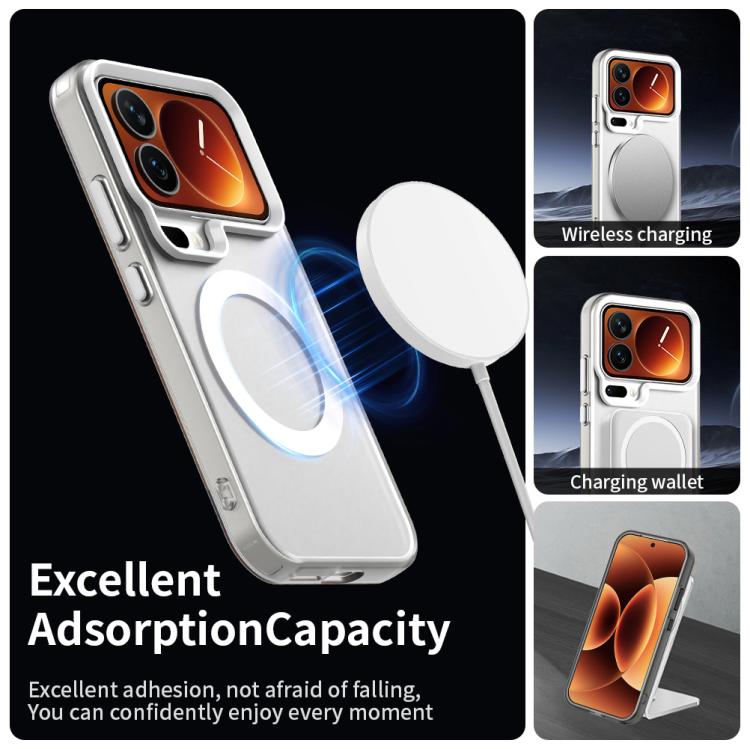 Candy Magsafe PC Hybrid TPU Phone Case, For Xiaomi 17 Pro Max, For Xiaomi 17 Pro, For Xiaomi 17, For Xiaomi 15T Pro 5G, For Xiaomi 15T 5G, For Xiaomi Poco F7