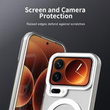 Candy Magsafe PC Hybrid TPU Phone Case, For Xiaomi 17 Pro Max, For Xiaomi 17 Pro, For Xiaomi 17, For Xiaomi 15T Pro 5G, For Xiaomi 15T 5G, For Xiaomi Poco F7