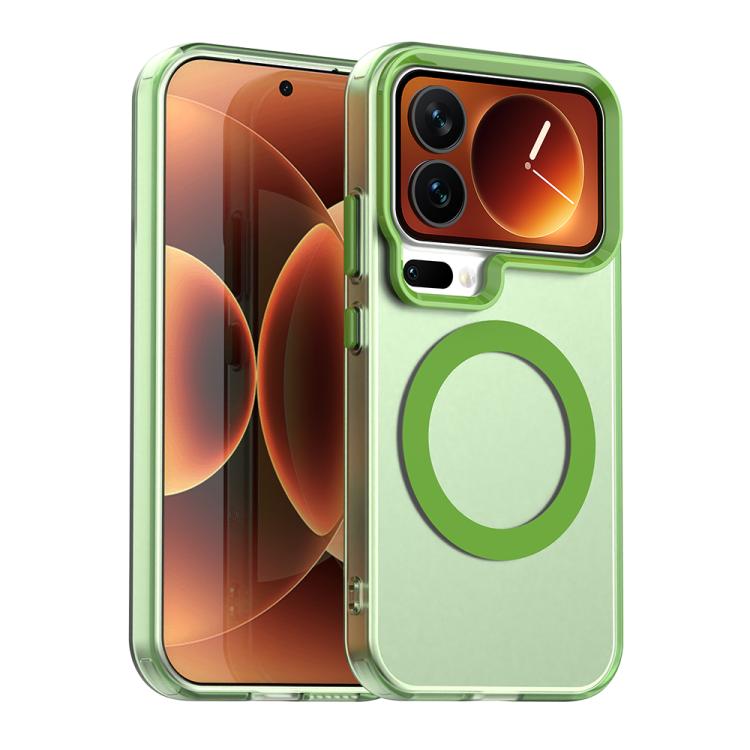 Candy Magsafe PC Hybrid TPU Phone Case, For Xiaomi 17 Pro Max, For Xiaomi 17 Pro, For Xiaomi 17, For Xiaomi 15T Pro 5G, For Xiaomi 15T 5G, For Xiaomi Poco F7