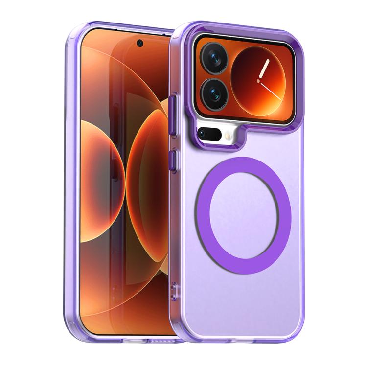 Candy Magsafe PC Hybrid TPU Phone Case, For Xiaomi 17 Pro Max, For Xiaomi 17 Pro, For Xiaomi 17, For Xiaomi 15T Pro 5G, For Xiaomi 15T 5G, For Xiaomi Poco F7
