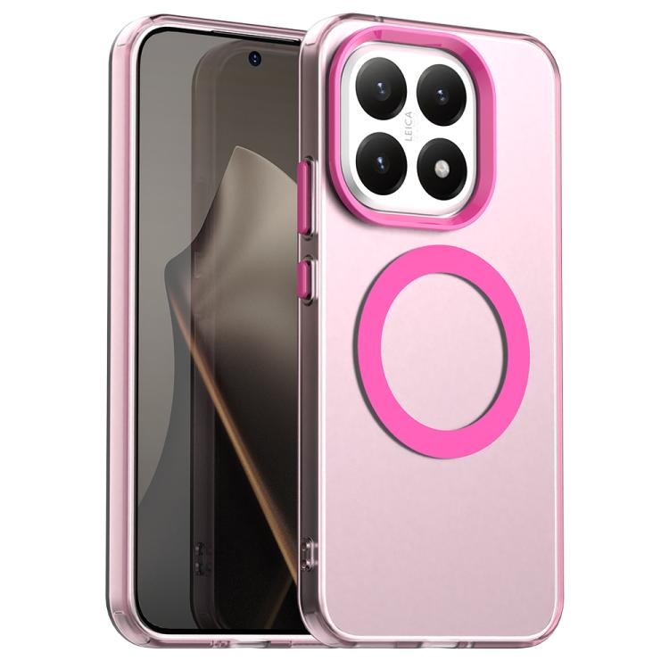 Candy Magsafe PC Hybrid TPU Phone Case, For Xiaomi 17T Pro 5G, For Xiaomi 17T 5G, For Xiaomi 17 Pro Max, For Xiaomi 17 Pro, For Xiaomi 17, For Xiaomi 15T Pro 5G