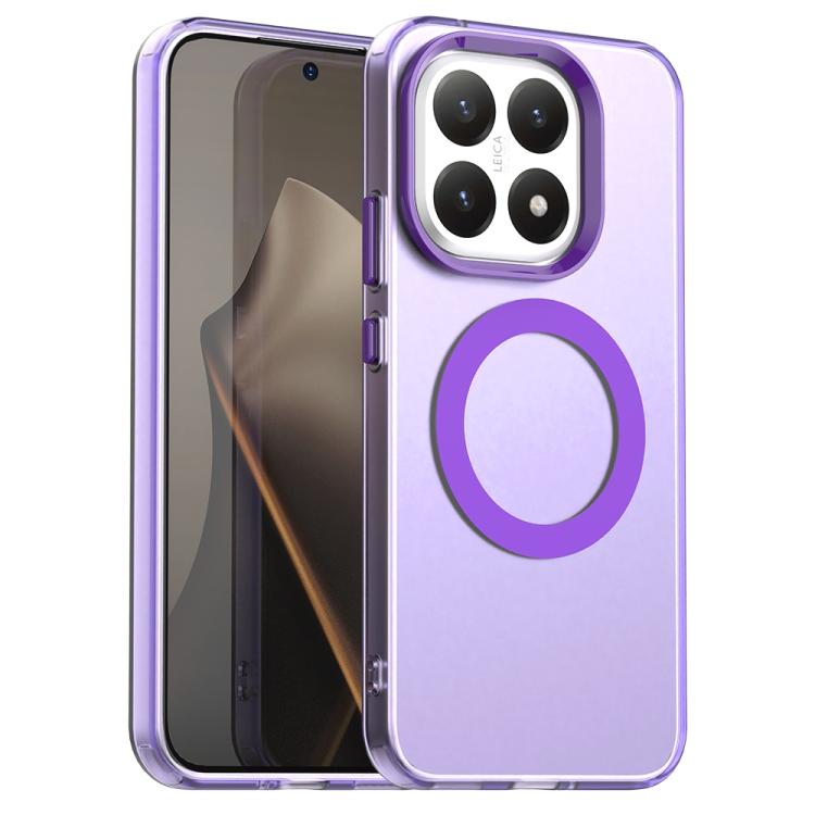 Candy Magsafe PC Hybrid TPU Phone Case, For Xiaomi 17T Pro 5G, For Xiaomi 17T 5G, For Xiaomi 17 Pro Max, For Xiaomi 17 Pro, For Xiaomi 17, For Xiaomi 15T Pro 5G