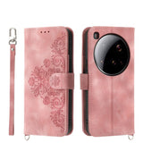 Skin Feel Flowers Embossed Wallet Leather Phone Case, For Xiaomi 17 Pro Max, For Xiaomi 17 Pro, For Xiaomi 17, For Xiaomi Poco M7 4G 171mm, For Xiaomi 15T Pro 5G, For Xiaomi 15T 5G, For Xiaomi 15 Ultra, For Xiaomi Poco X7 Pro / Redmi Turbo 4           ...