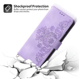 Skin Feel Flowers Embossed Wallet Leather Phone Case, For Xiaomi 15T 5G, For Xiaomi 15 Ultra, For Xiaomi Poco X7 Pro / Redmi Turbo 4, For Xiaomi 15 Pro, For Xiaomi 15, For Xiaomi 14T Pro, For Xiaomi 14T