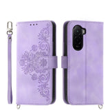 Skin Feel Flowers Embossed Wallet Leather Phone Case, For Xiaomi 17 Pro Max, For Xiaomi 17 Pro, For Xiaomi 17, For Xiaomi Poco M7 4G 171mm, For Xiaomi 15T Pro 5G, For Xiaomi 15T 5G, For Xiaomi 15 Ultra, For Xiaomi Poco X7 Pro / Redmi Turbo 4           ...