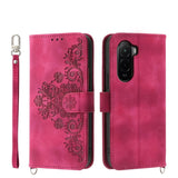 Skin Feel Flowers Embossed Wallet Leather Phone Case, For Xiaomi 17 Pro Max, For Xiaomi 17 Pro, For Xiaomi 17, For Xiaomi Poco M7 4G 171mm, For Xiaomi 15T Pro 5G, For Xiaomi 15T 5G, For Xiaomi 15 Ultra, For Xiaomi Poco X7 Pro / Redmi Turbo 4           ...