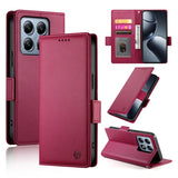 Side Buckle Magnetic Frosted Leather Phone Case, For Xiaomi 15, For Xiaomi 14T Pro, For Xiaomi 14T