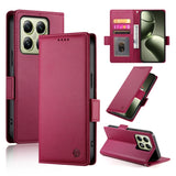 Side Buckle Magnetic Frosted Leather Phone Case, For Xiaomi 15, For Xiaomi 14T Pro, For Xiaomi 14T