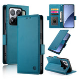 Side Buckle Magnetic Frosted Leather Phone Case, For Xiaomi 15, For Xiaomi 14T Pro, For Xiaomi 14T
