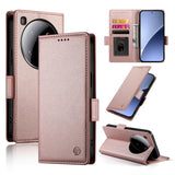 Side Buckle Magnetic Frosted Leather Phone Case, For Xiaomi Poco M7 4G 171mm, For Xiaomi 15T Pro 5G, For Xiaomi 15T 5G, For Xiaomi 15 Ultra, For Xiaomi Poco X7 Pro / Redmi Turbo 4, For Xiaomi 15 Pro