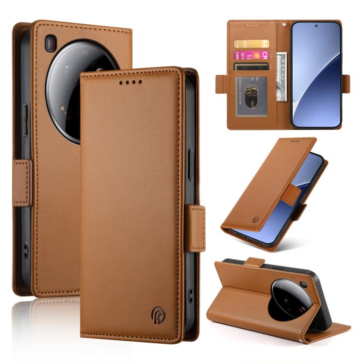 Side Buckle Magnetic Frosted Leather Phone Case, For Xiaomi Poco M7 4G 171mm, For Xiaomi 15T Pro 5G, For Xiaomi 15T 5G, For Xiaomi 15 Ultra, For Xiaomi Poco X7 Pro / Redmi Turbo 4, For Xiaomi 15 Pro