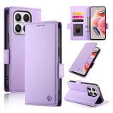 Side Buckle Magnetic Frosted Leather Phone Case, For Xiaomi Poco X8 Pro 5G / Redmi Turbo 5 5G, For Xiaomi 17 Ultra, For Xiaomi 17 Pro Max, For Xiaomi 17 Pro, For Xiaomi 17, For Xiaomi Poco M7 4G 169mm