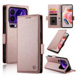 Side Buckle Magnetic Frosted Leather Phone Case, For Xiaomi Poco X8 Pro 5G / Redmi Turbo 5 5G, For Xiaomi 17 Ultra, For Xiaomi 17 Pro Max, For Xiaomi 17 Pro, For Xiaomi 17, For Xiaomi Poco M7 4G 169mm