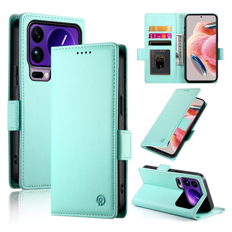 Side Buckle Magnetic Frosted Leather Phone Case, For Xiaomi 17 Pro Max, For Xiaomi 17 Pro, For Xiaomi 17, For Xiaomi Poco M7 4G 169mm, For Xiaomi Poco M7 4G 171mm, For Xiaomi 15T Pro 5G