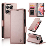 Side Buckle Magnetic Frosted Leather Phone Case, For Xiaomi 15T 5G, For Xiaomi 15 Ultra, For Xiaomi Poco X7 Pro / Redmi Turbo 4, For Xiaomi 15 Pro, For Xiaomi 15, For Xiaomi 14T Pro