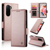 Side Buckle Magnetic Frosted Leather Phone Case, For Xiaomi Poco M7 4G 171mm, For Xiaomi 15T Pro 5G, For Xiaomi 15T 5G, For Xiaomi 15 Ultra, For Xiaomi Poco X7 Pro / Redmi Turbo 4, For Xiaomi 15 Pro