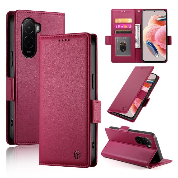 Side Buckle Magnetic Frosted Leather Phone Case, For Xiaomi Poco M7 4G 171mm, For Xiaomi 15T Pro 5G, For Xiaomi 15T 5G, For Xiaomi 15 Ultra, For Xiaomi Poco X7 Pro / Redmi Turbo 4, For Xiaomi 15 Pro