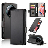 Side Buckle Magnetic Frosted Leather Phone Case, For Xiaomi Poco X8 Pro 5G / Redmi Turbo 5 5G, For Xiaomi 17 Ultra, For Xiaomi 17 Pro Max, For Xiaomi 17 Pro, For Xiaomi 17, For Xiaomi Poco M7 4G 169mm