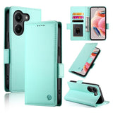 Side Buckle Magnetic Frosted Leather Phone Case, For Xiaomi Poco X8 Pro 5G / Redmi Turbo 5 5G, For Xiaomi 17 Ultra, For Xiaomi 17 Pro Max, For Xiaomi 17 Pro, For Xiaomi 17, For Xiaomi Poco M7 4G 169mm