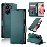 Side Buckle Magnetic Frosted Leather Phone Case, For Xiaomi Poco X8 Pro 5G / Redmi Turbo 5 5G, For Xiaomi 17 Ultra, For Xiaomi 17 Pro Max, For Xiaomi 17 Pro, For Xiaomi 17, For Xiaomi Poco M7 4G 169mm