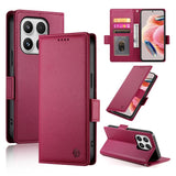 Side Buckle Magnetic Frosted Leather Phone Case, For Xiaomi Poco C95 Pro, For Xiaomi 17 Max 5G, For Xiaomi 17T Pro 5G, For Xiaomi 17T 5G, For Xiaomi Poco X8 Pro 5G / Redmi Turbo 5 5G, For Xiaomi 17 Ultra