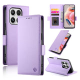 Side Buckle Magnetic Frosted Leather Phone Case, For Xiaomi Poco C95 Pro, For Xiaomi 17 Max 5G, For Xiaomi 17T Pro 5G, For Xiaomi 17T 5G, For Xiaomi Poco X8 Pro 5G / Redmi Turbo 5 5G, For Xiaomi 17 Ultra