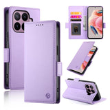 Side Buckle Magnetic Frosted Leather Phone Case, For Xiaomi Poco C95 Pro, For Xiaomi 17 Max 5G, For Xiaomi 17T Pro 5G, For Xiaomi 17T 5G, For Xiaomi Poco X8 Pro 5G / Redmi Turbo 5 5G, For Xiaomi 17 Ultra