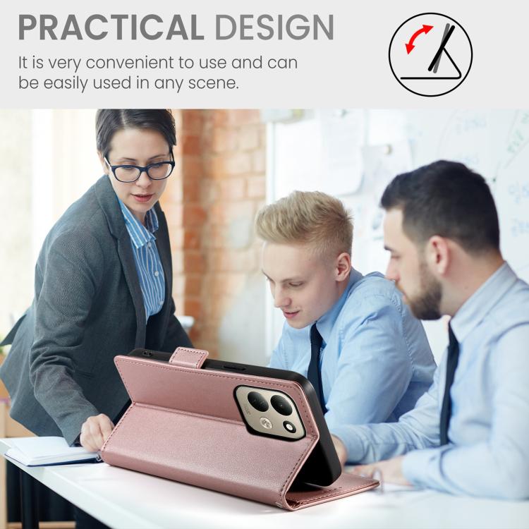 Side Buckle Magnetic Frosted Leather Phone Case, For Xiaomi Poco C95 Pro, For Xiaomi 17 Max 5G, For Xiaomi 17T Pro 5G, For Xiaomi 17T 5G, For Xiaomi Poco X8 Pro 5G / Redmi Turbo 5 5G, For Xiaomi 17 Ultra