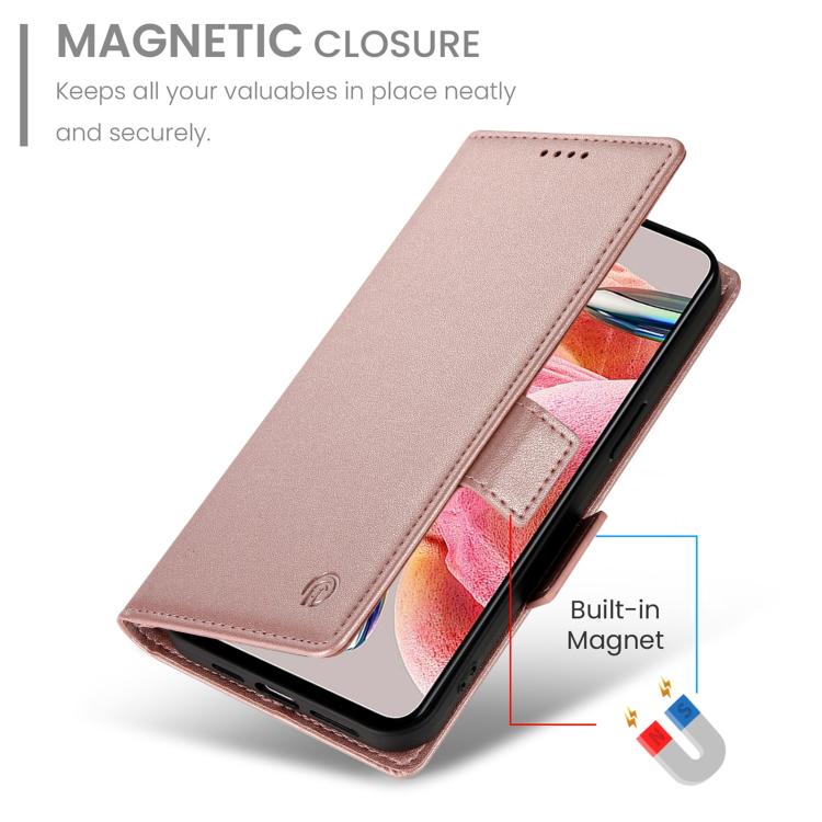 Side Buckle Magnetic Frosted Leather Phone Case, For Xiaomi Poco C95 Pro, For Xiaomi 17 Max 5G, For Xiaomi 17T Pro 5G, For Xiaomi 17T 5G, For Xiaomi Poco X8 Pro 5G / Redmi Turbo 5 5G, For Xiaomi 17 Ultra