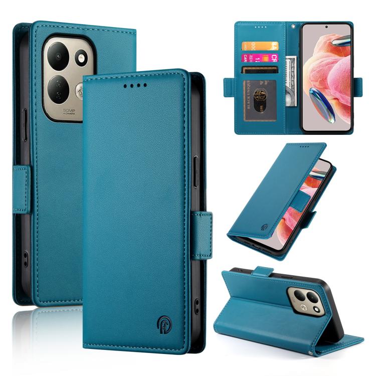 Side Buckle Magnetic Frosted Leather Phone Case, For Xiaomi Poco C95 Pro, For Xiaomi 17 Max 5G, For Xiaomi 17T Pro 5G, For Xiaomi 17T 5G, For Xiaomi Poco X8 Pro 5G / Redmi Turbo 5 5G, For Xiaomi 17 Ultra