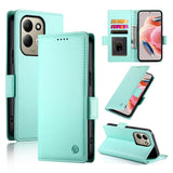 Side Buckle Magnetic Frosted Leather Phone Case, For Xiaomi Poco C95 Pro, For Xiaomi 17 Max 5G, For Xiaomi 17T Pro 5G, For Xiaomi 17T 5G, For Xiaomi Poco X8 Pro 5G / Redmi Turbo 5 5G, For Xiaomi 17 Ultra