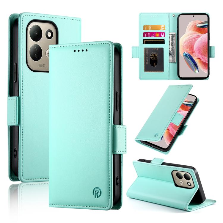 Side Buckle Magnetic Frosted Leather Phone Case, For Xiaomi Poco C95 Pro, For Xiaomi 17 Max 5G, For Xiaomi 17T Pro 5G, For Xiaomi 17T 5G, For Xiaomi Poco X8 Pro 5G / Redmi Turbo 5 5G, For Xiaomi 17 Ultra