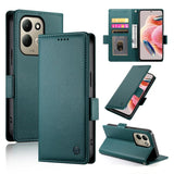 Side Buckle Magnetic Frosted Leather Phone Case, For Xiaomi Poco C95 Pro, For Xiaomi 17 Max 5G, For Xiaomi 17T Pro 5G, For Xiaomi 17T 5G, For Xiaomi Poco X8 Pro 5G / Redmi Turbo 5 5G, For Xiaomi 17 Ultra