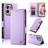 Side Buckle Magnetic Frosted Leather Phone Case, For Xiaomi Poco C95 Pro, For Xiaomi 17 Max 5G, For Xiaomi 17T Pro 5G, For Xiaomi 17T 5G, For Xiaomi Poco X8 Pro 5G / Redmi Turbo 5 5G, For Xiaomi 17 Ultra