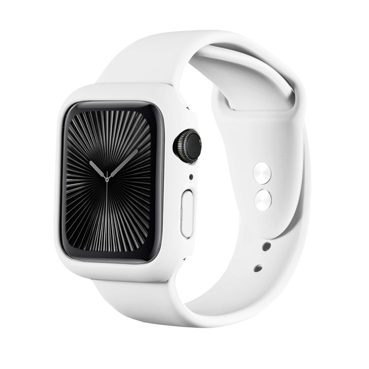 Spray Glazing PC Frame Half Coverage Watch Case, For Apple Watch Series 10 / 11 46mm, For Apple Watch Series 10 / 11 42mm