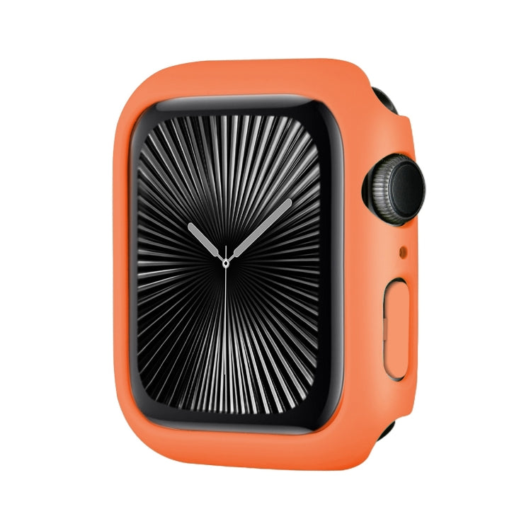 Spray Glazing PC Frame Half Coverage Watch Case, For Apple Watch Series 10 / 11 46mm, For Apple Watch Series 10 / 11 42mm