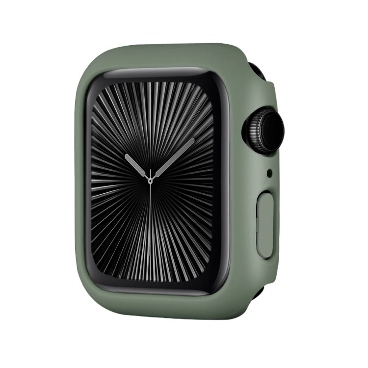 Spray Glazing PC Frame Half Coverage Watch Case, For Apple Watch Series 10 / 11 46mm, For Apple Watch Series 10 / 11 42mm