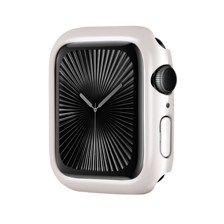 Spray Glazing PC Frame Half Coverage Watch Case, For Apple Watch Series 10 / 11 46mm, For Apple Watch Series 10 / 11 42mm