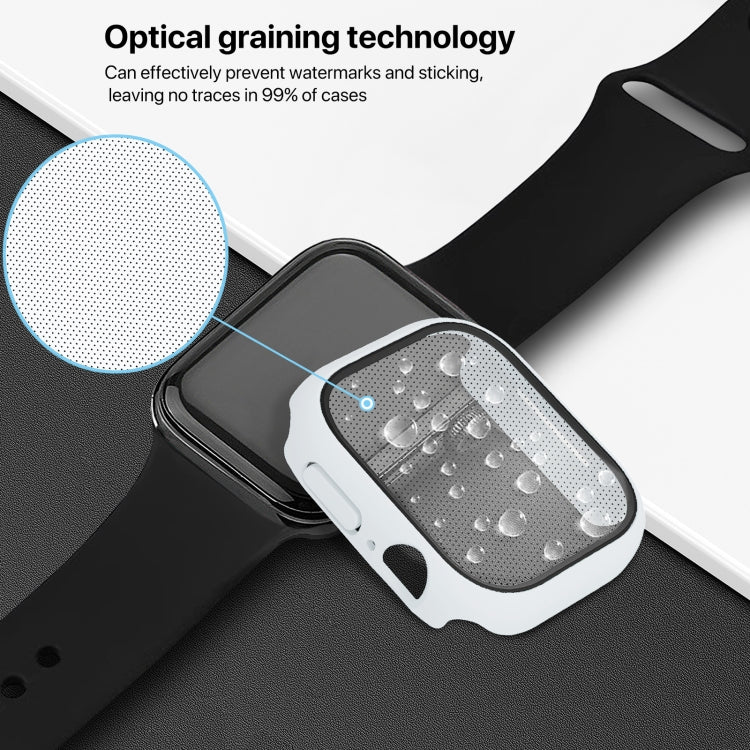 PC Integrated Tempered Film Watch Case, For Apple Watch Series 10 / 11 46mm, For Apple Watch Series 10 / 11 42mm