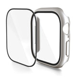 PC Integrated Tempered Film Watch Case, For Apple Watch Series 10 / 11 46mm, For Apple Watch Series 10 / 11 42mm