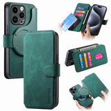 CaseNeo MagSafe RFID Anti-theft Retro Leather Phone Case, For iPhone 16, For iPhone 15 Pro Max, For iPhone 15 Pro, For iPhone 15 Plus, For iPhone 15