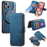 CaseNeo MagSafe RFID Anti-theft Retro Leather Phone Case, For iPhone 16, For iPhone 15 Pro Max, For iPhone 15 Pro, For iPhone 15 Plus, For iPhone 15
