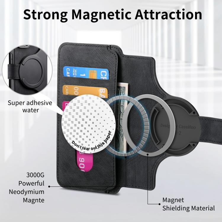 CaseNeo MagSafe RFID Anti-theft Retro Leather Phone Case, For iPhone 17e / 16e, For iPhone 17 Pro Max, For iPhone 17 Pro, For iPhone 17, For iPhone Air, For iPhone 16 Pro Max, For iPhone 16 Pro, For iPhone 16 Plus